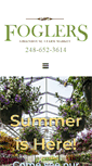 Mobile Screenshot of foglersgreenhouse.com
